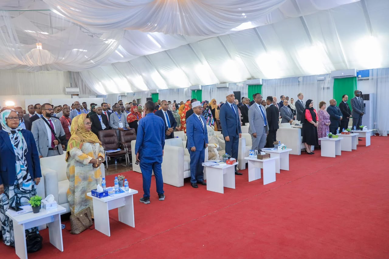 Participants gathered at the Principles for Peace Foundation launching ceremony in Mogadishu
